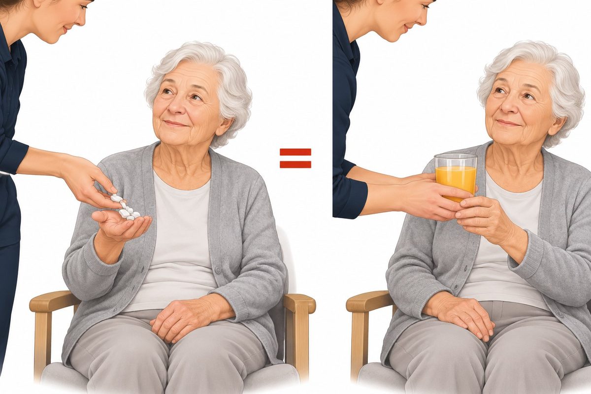 Traubenzucker-Plättchen oder ein Glas Fruchtsaft – beides wirkt gleich gut.